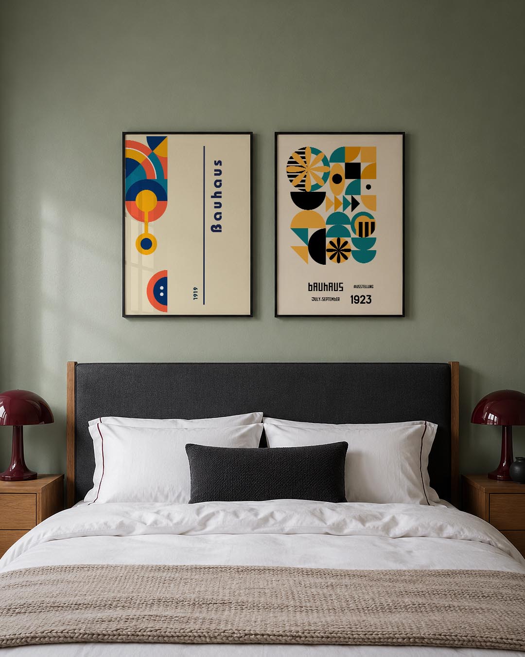 Vorm en kleurenspel Posterset