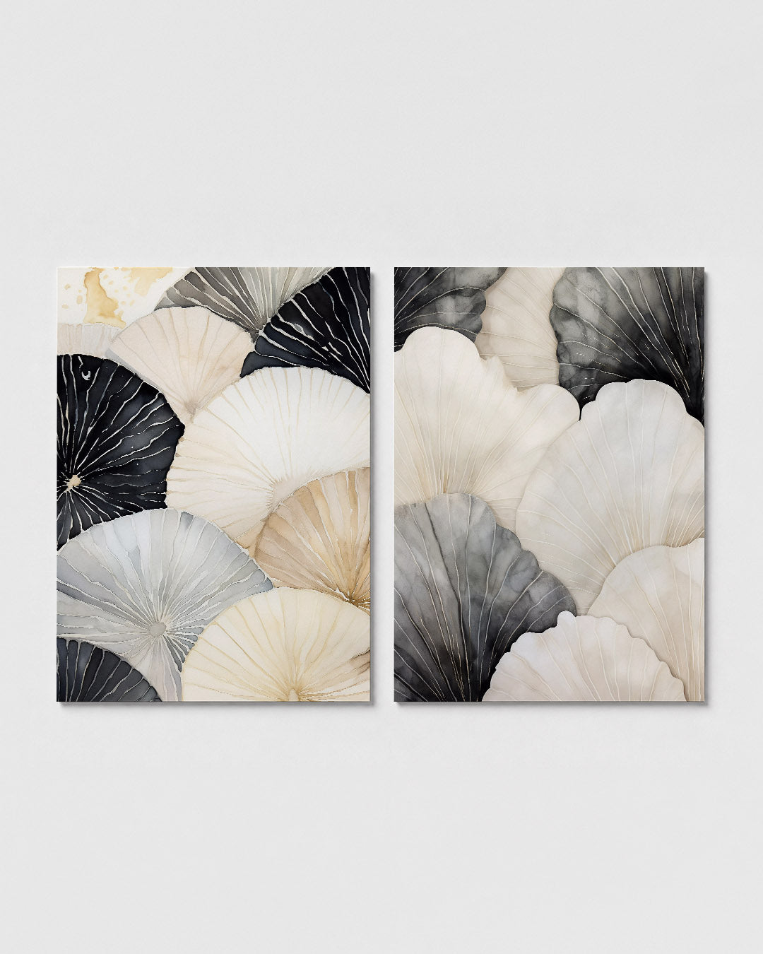 Vormenspel en lijnen Posterset