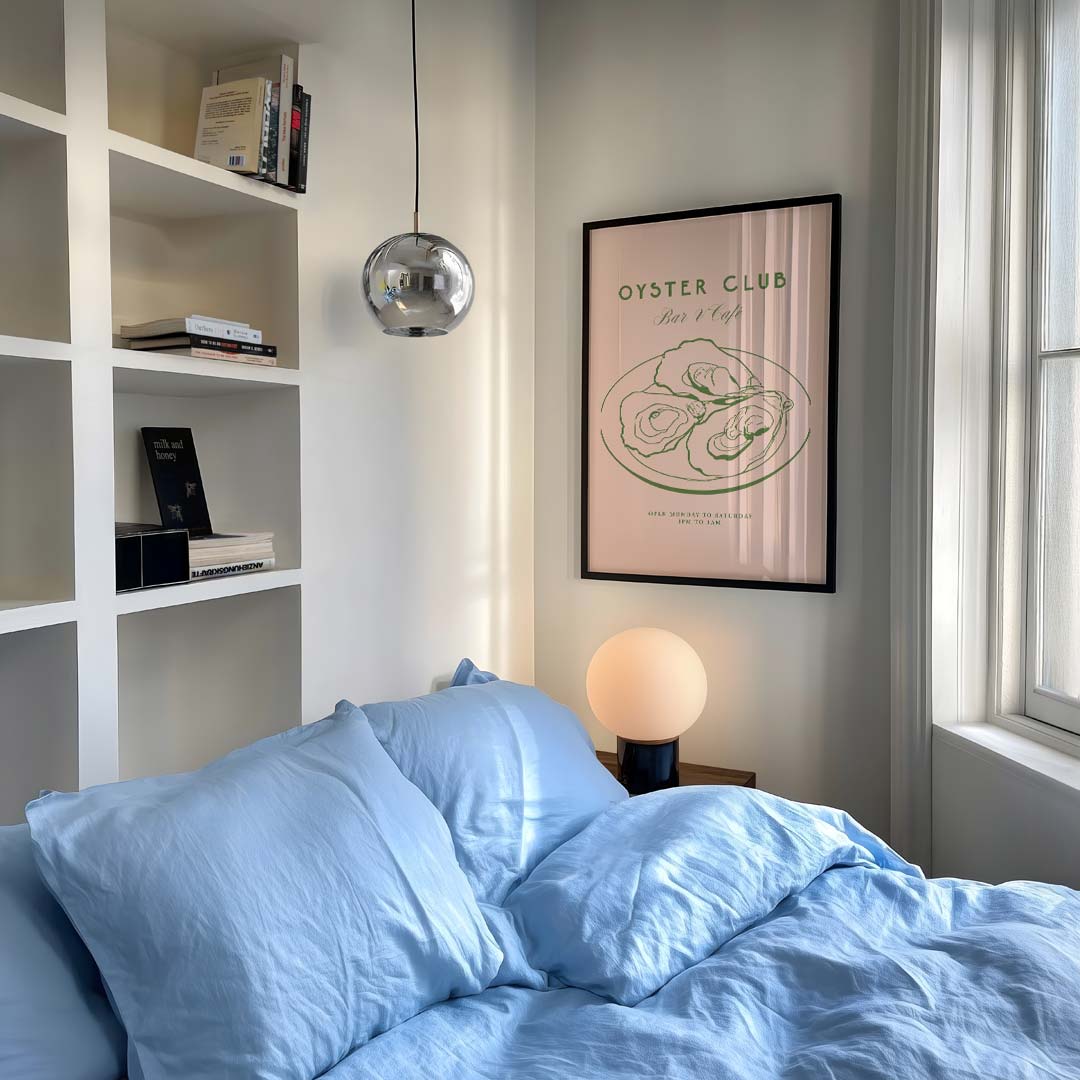 Elegante Oyster Club Poster-WallArtistic