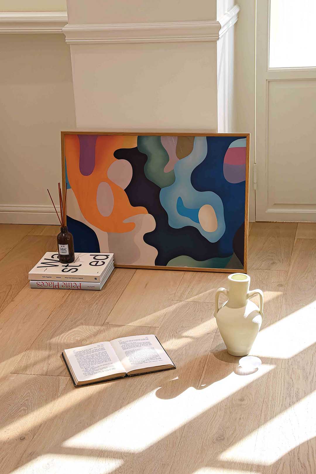 Abstracte vormen Poster