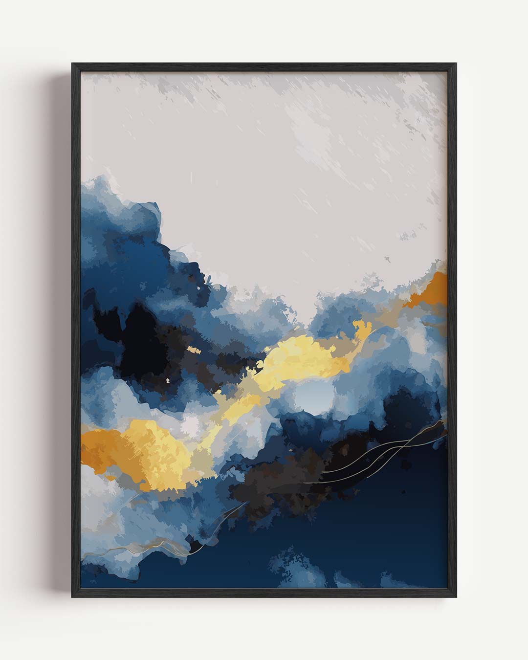 Dromerige Kleurensplash Poster-WallArtistic