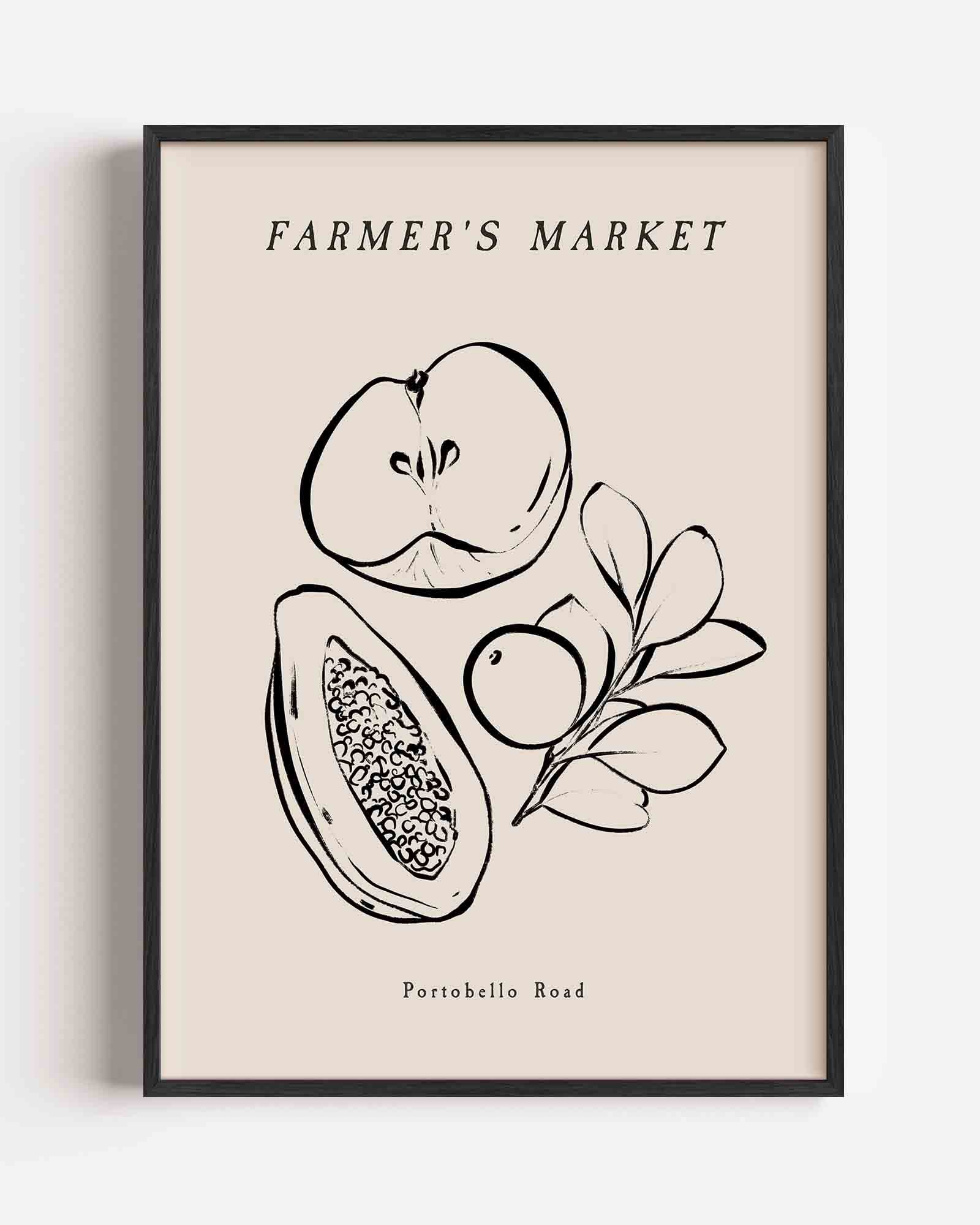 Farmer's market Poster