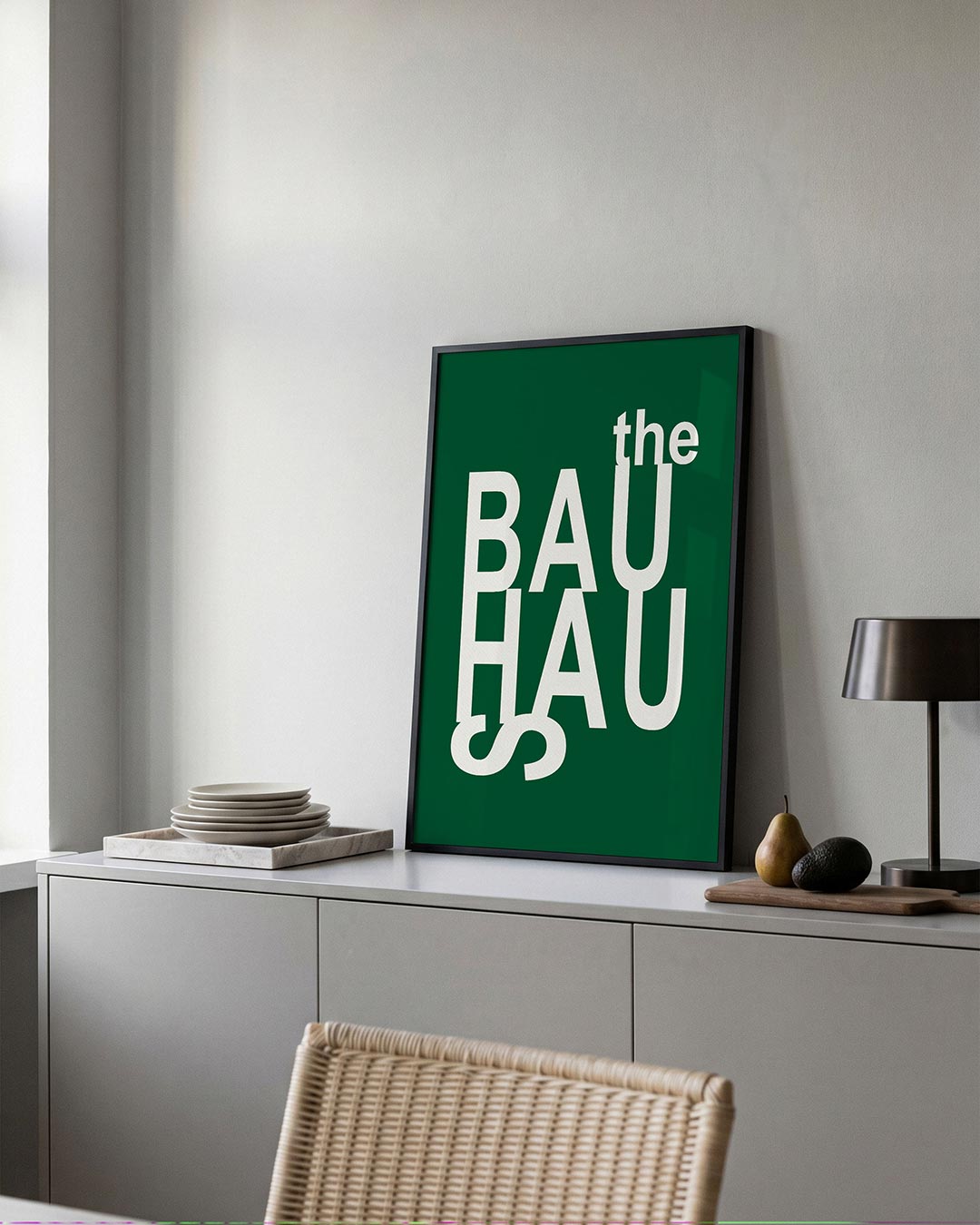 Typografische compositie Poster