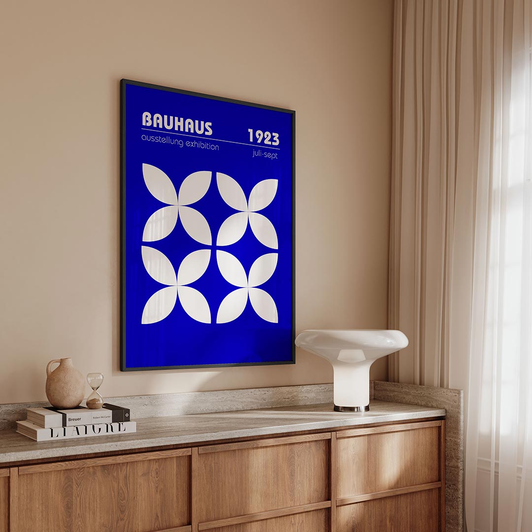 Vormritme en kleur Poster