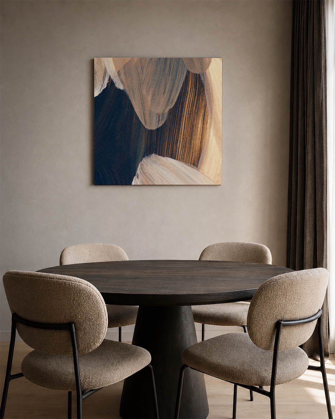 Organische borstels Kunstwerk