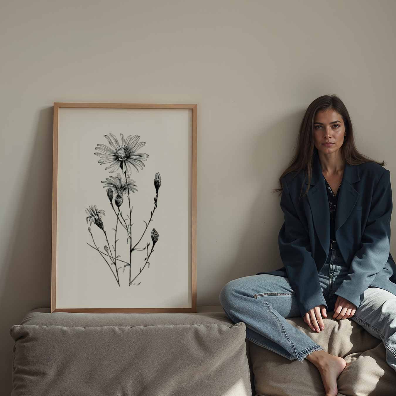 Botanische Bloemenpracht Poster-WallArtistic