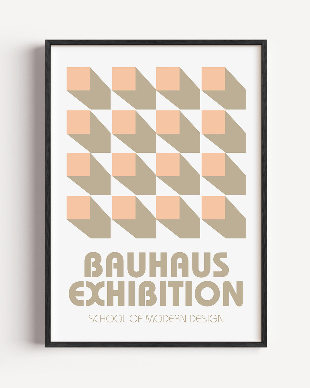 Vorm en schaduw Poster