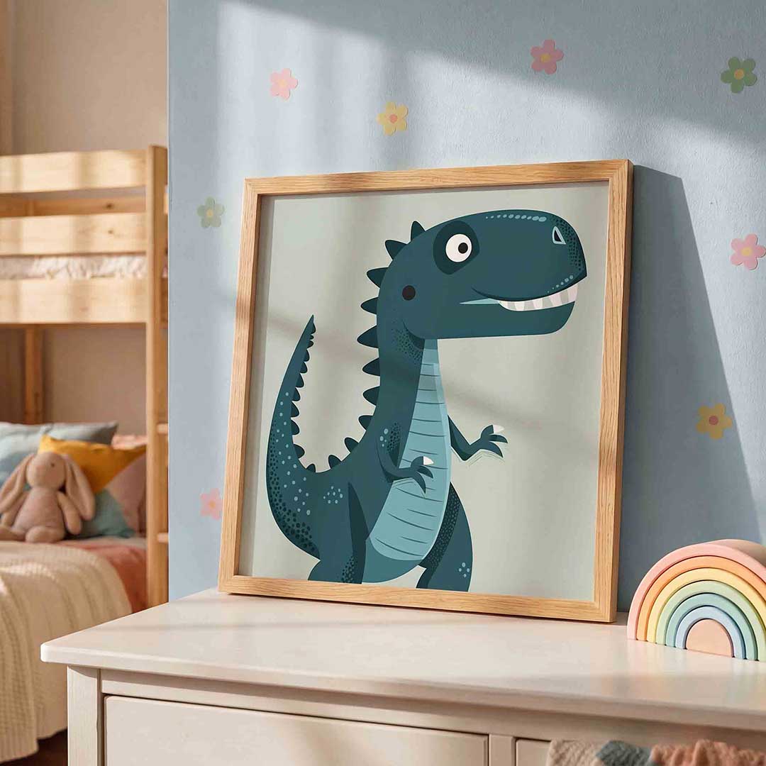 Dinosaurus illustratie Poster