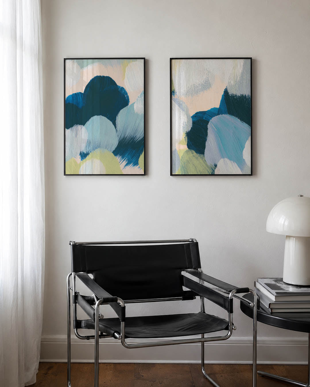 Kleurrijke vormen Posterset