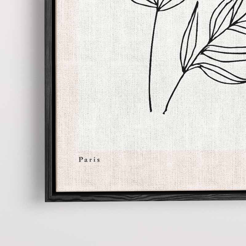 Botanische Lijntekening Poster