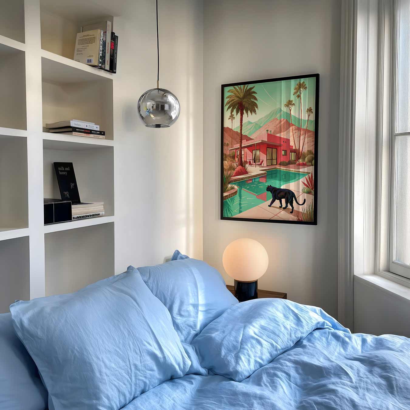 Retro Palm Springs Poster-WallArtistic