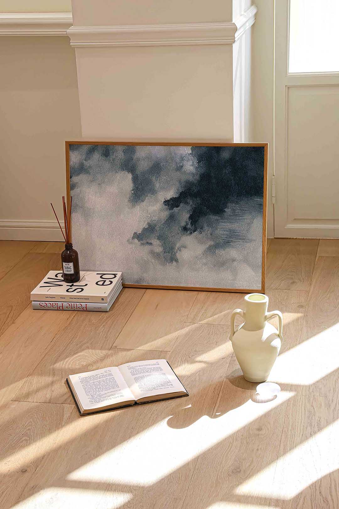 Abstracte wolken Poster