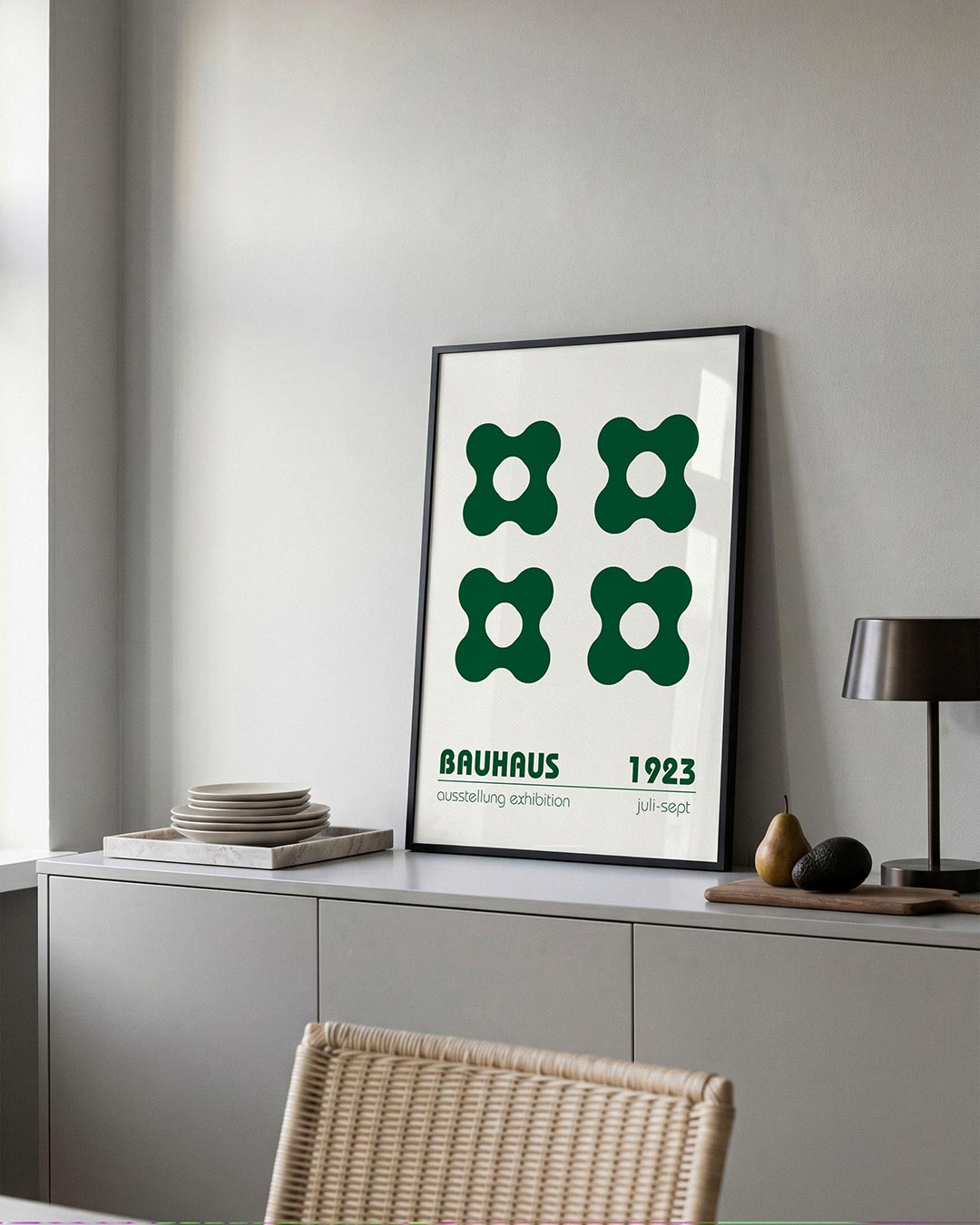 Vormritme en balans Poster