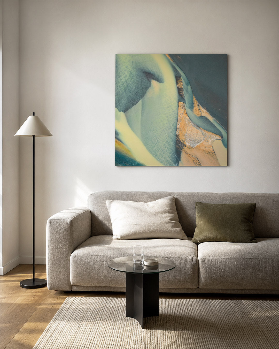 Organische vormen Kunstwerk