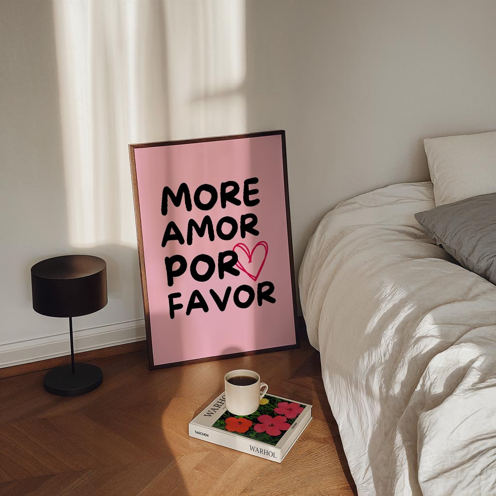 Meer Liefde Alsjeblieft Poster-WallArtistic