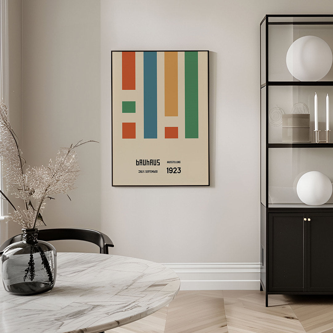 Vorm en kleur Poster