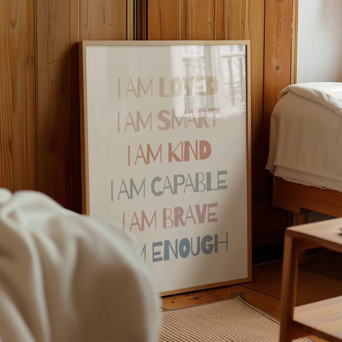 Inspirerende Zelfvertrouwen Poster-WallArtistic