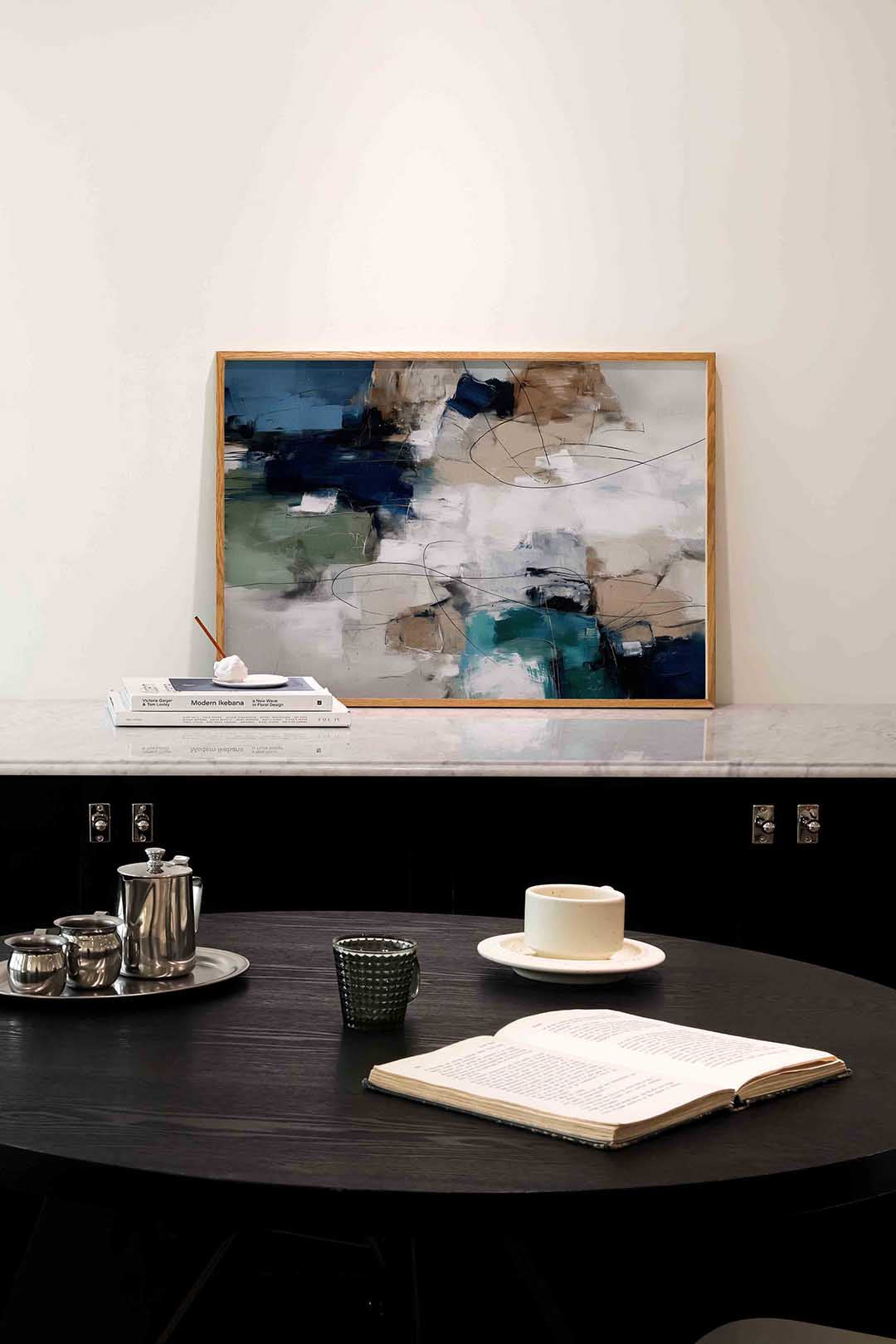 Abstracte vormen Poster