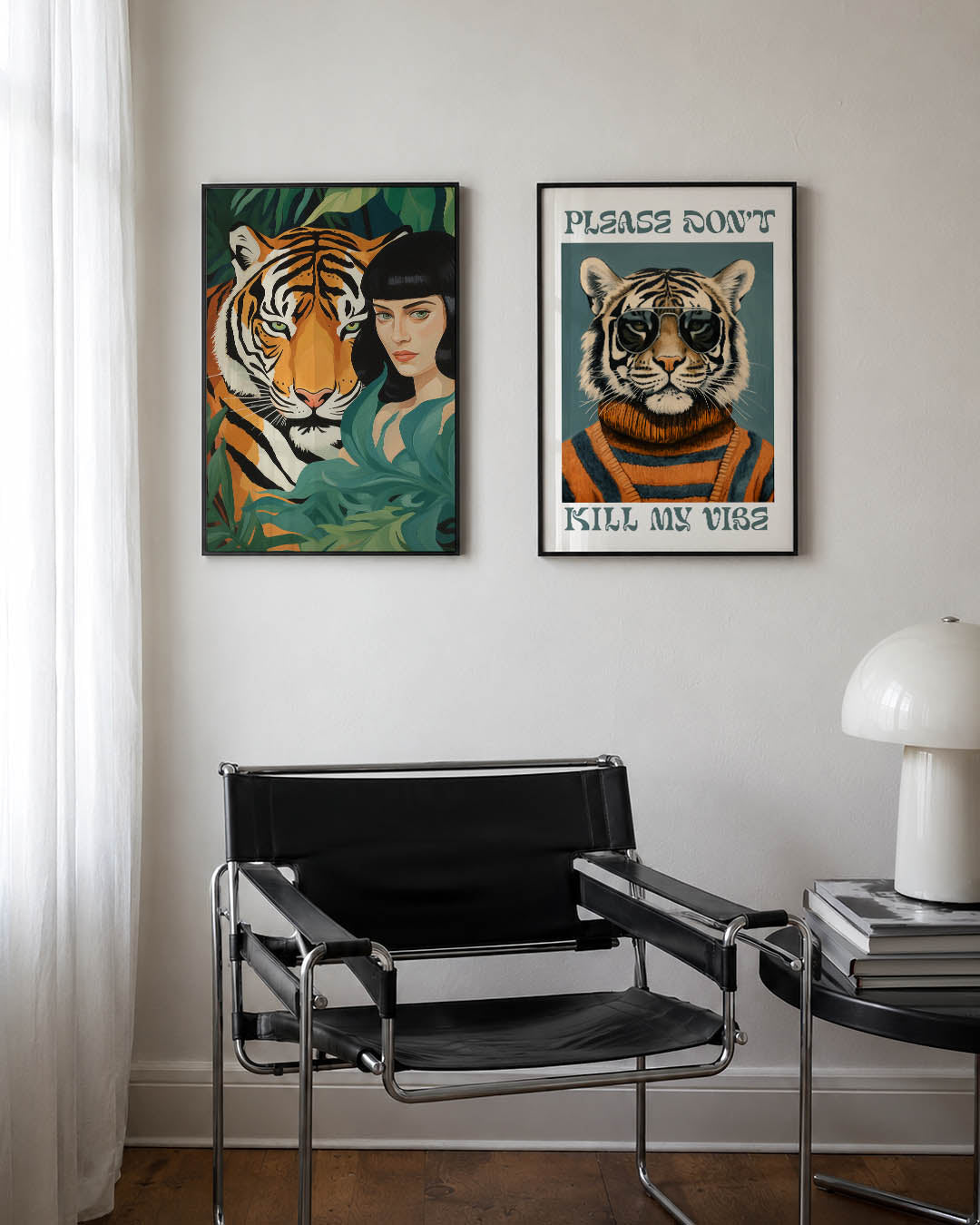 Dier en mens harmonie Posterset