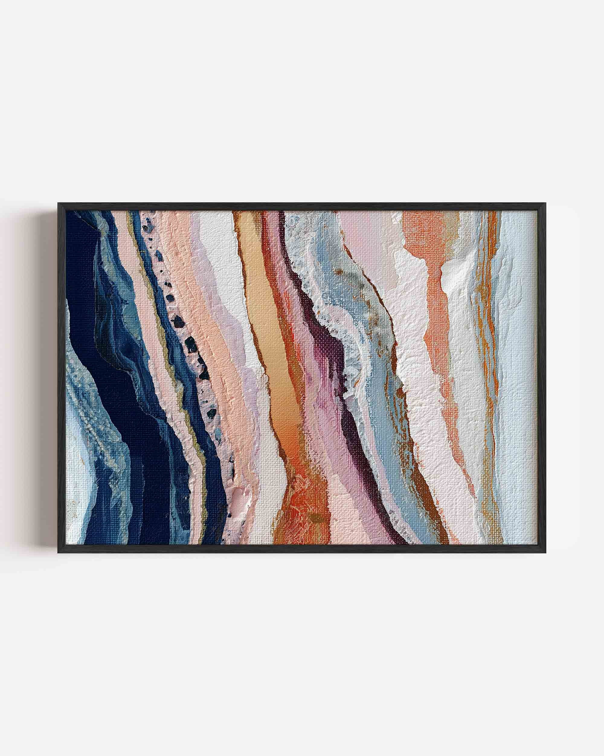 Abstracte lijnen Poster
