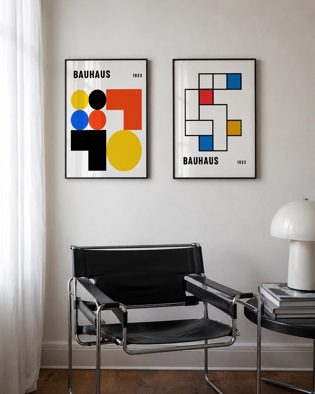Vormen en kleurvlakken Posterset