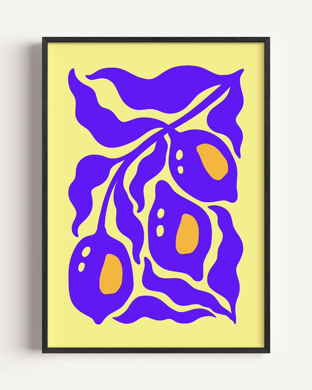 Vrolijke Crealemon Poster-WallArtistic