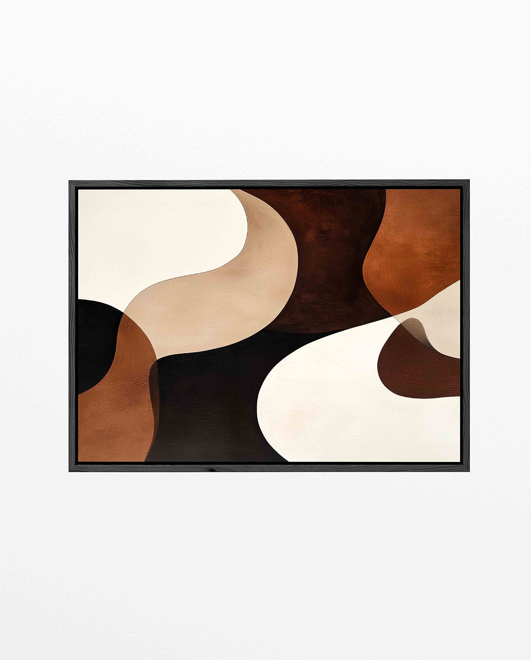 Organische vormen compositie Kunstwerk
