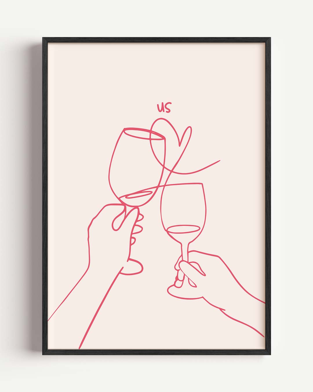 Liefdevolle Toast Poster-WallArtistic