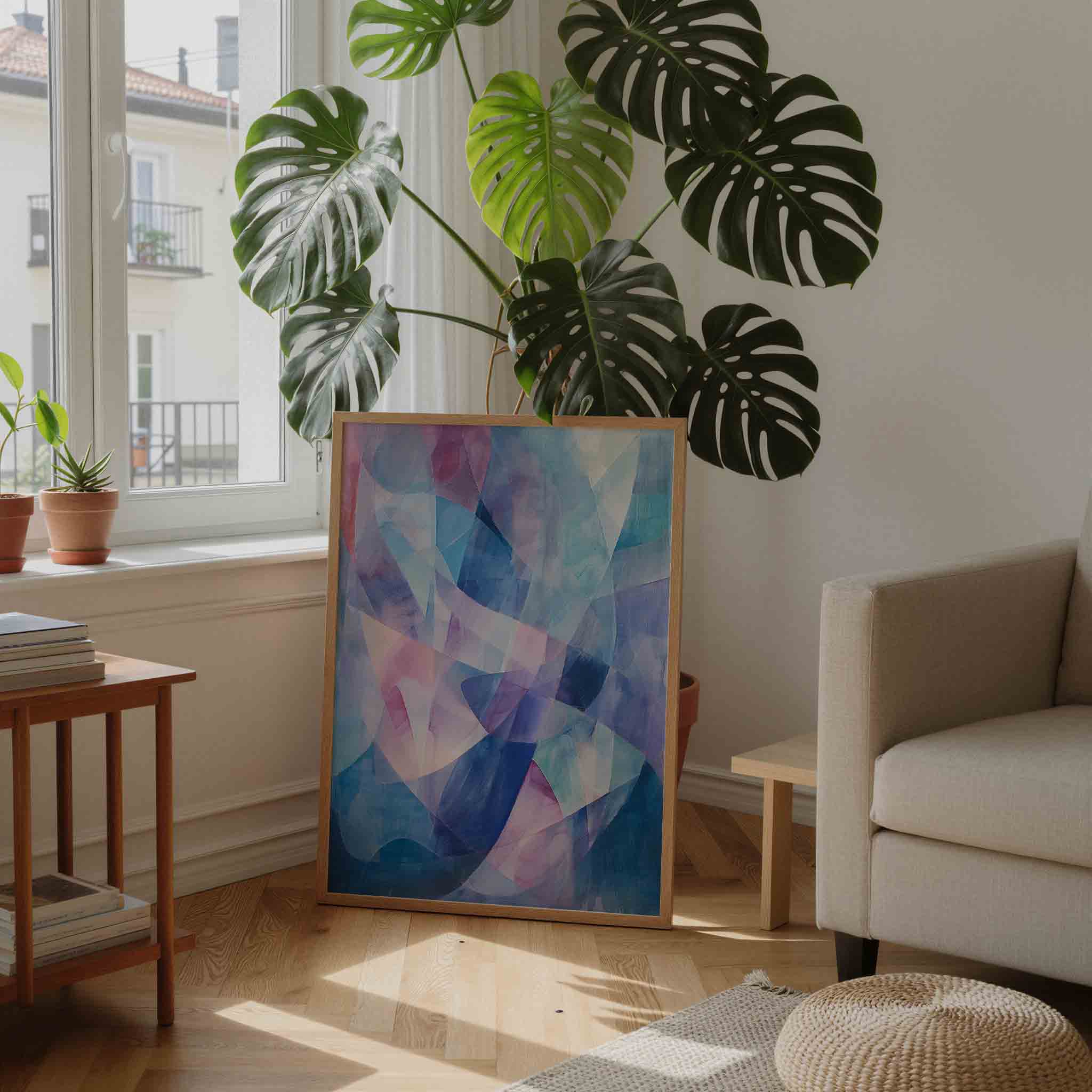 Abstracte vormen Poster