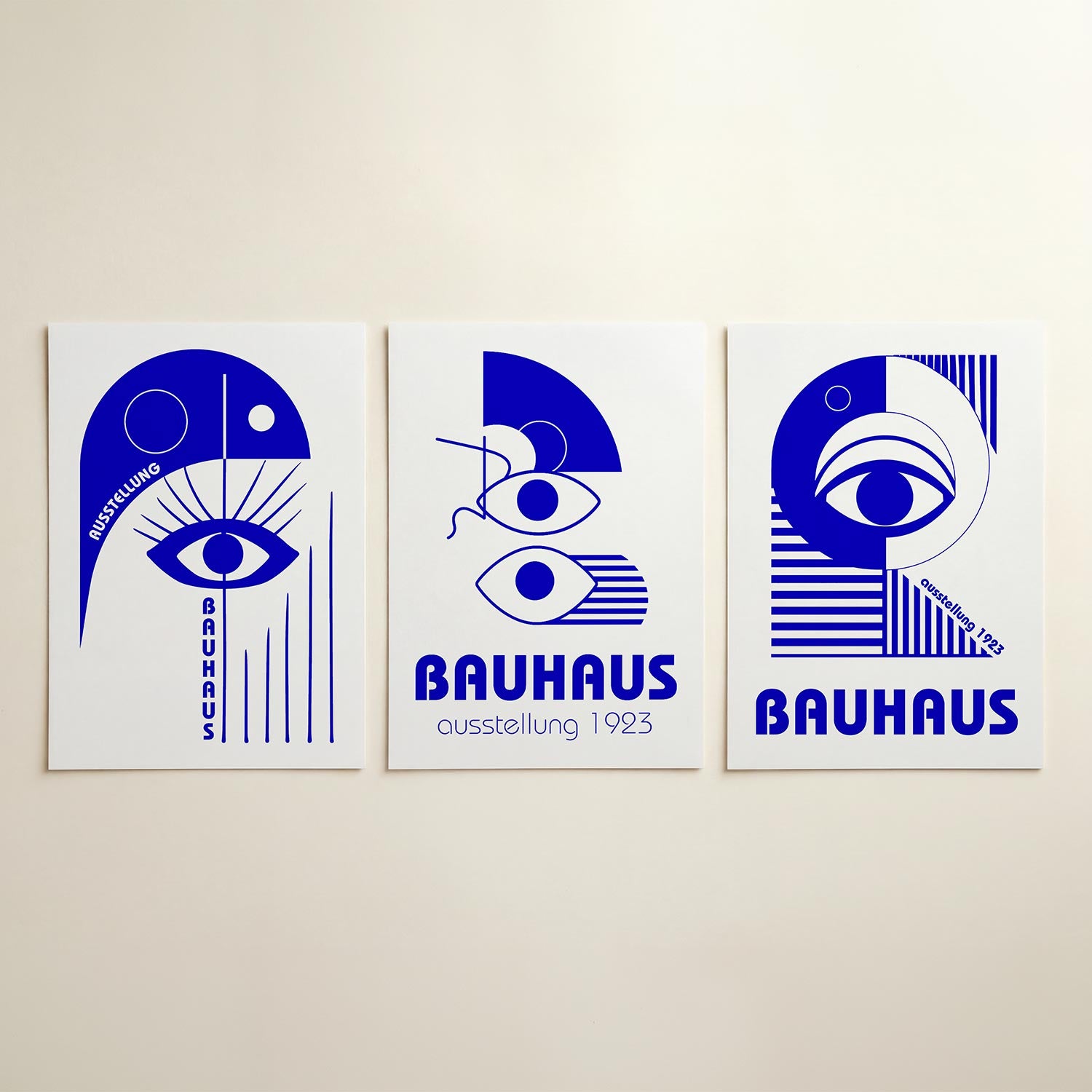 Oog en lijnen Posterset