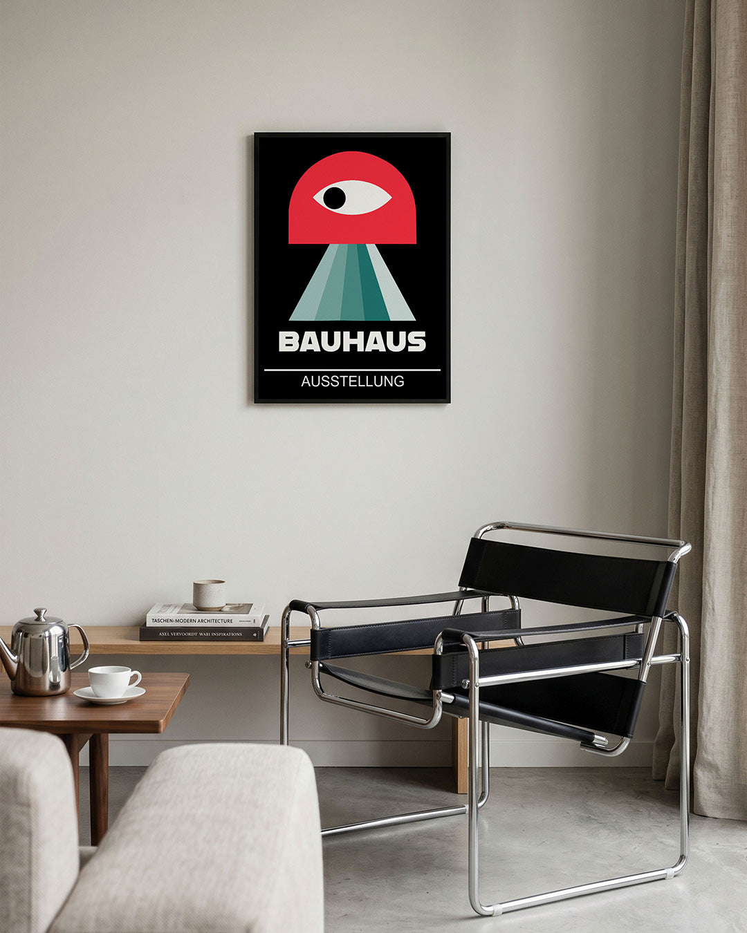 Oog en stralen Poster