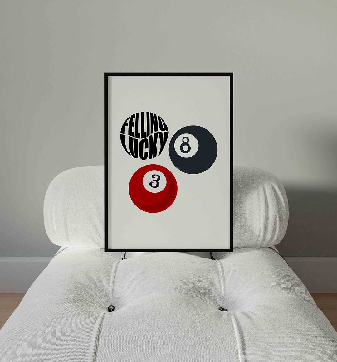 Biljartballen Poster