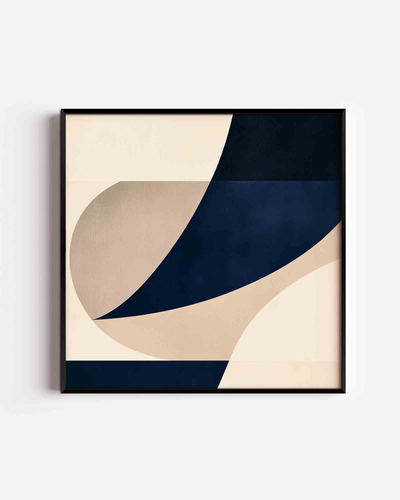 Abstracte vormen Poster