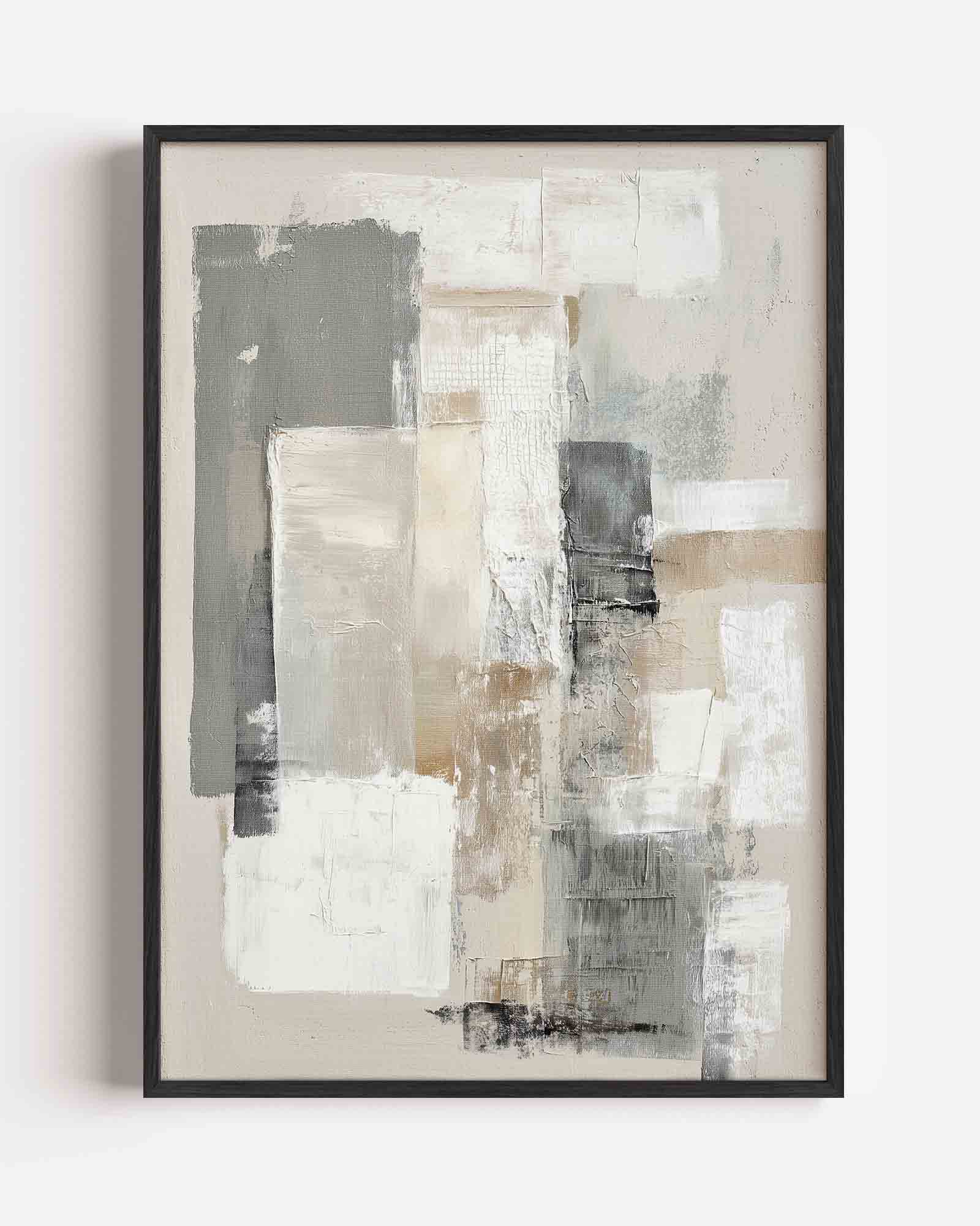 Abstracte vormen Poster