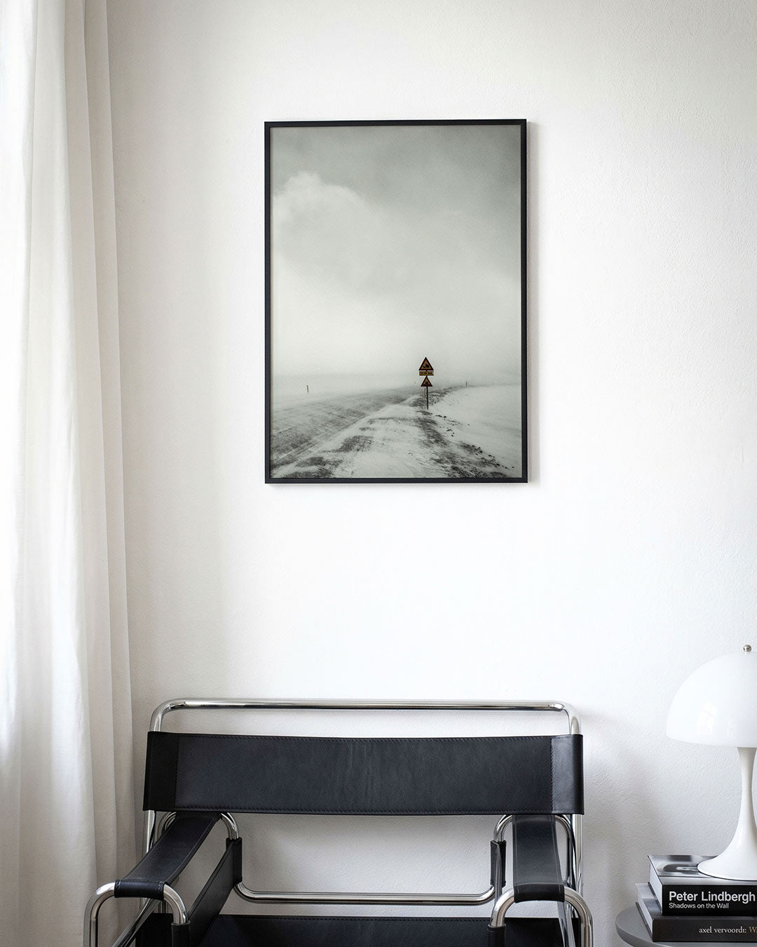 Mistige weg Poster