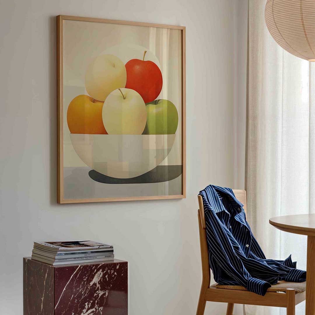 Fruit in schaal Poster