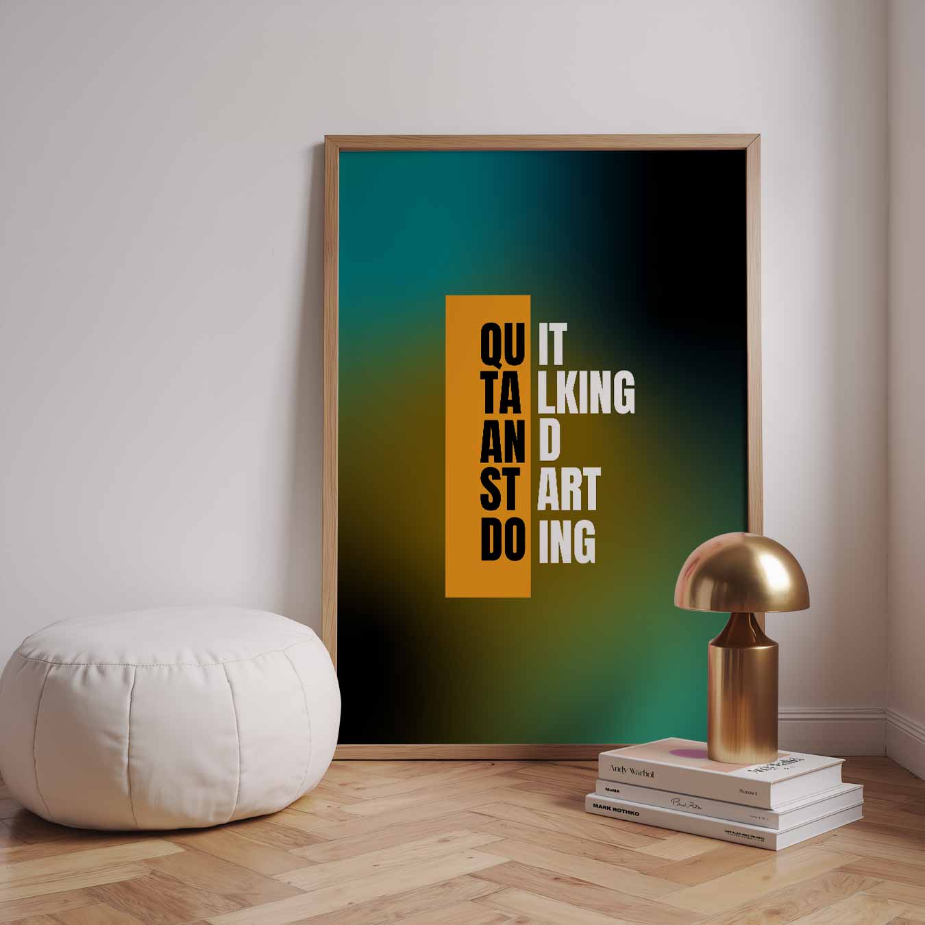 Inspirerende Actieposter-WallArtistic