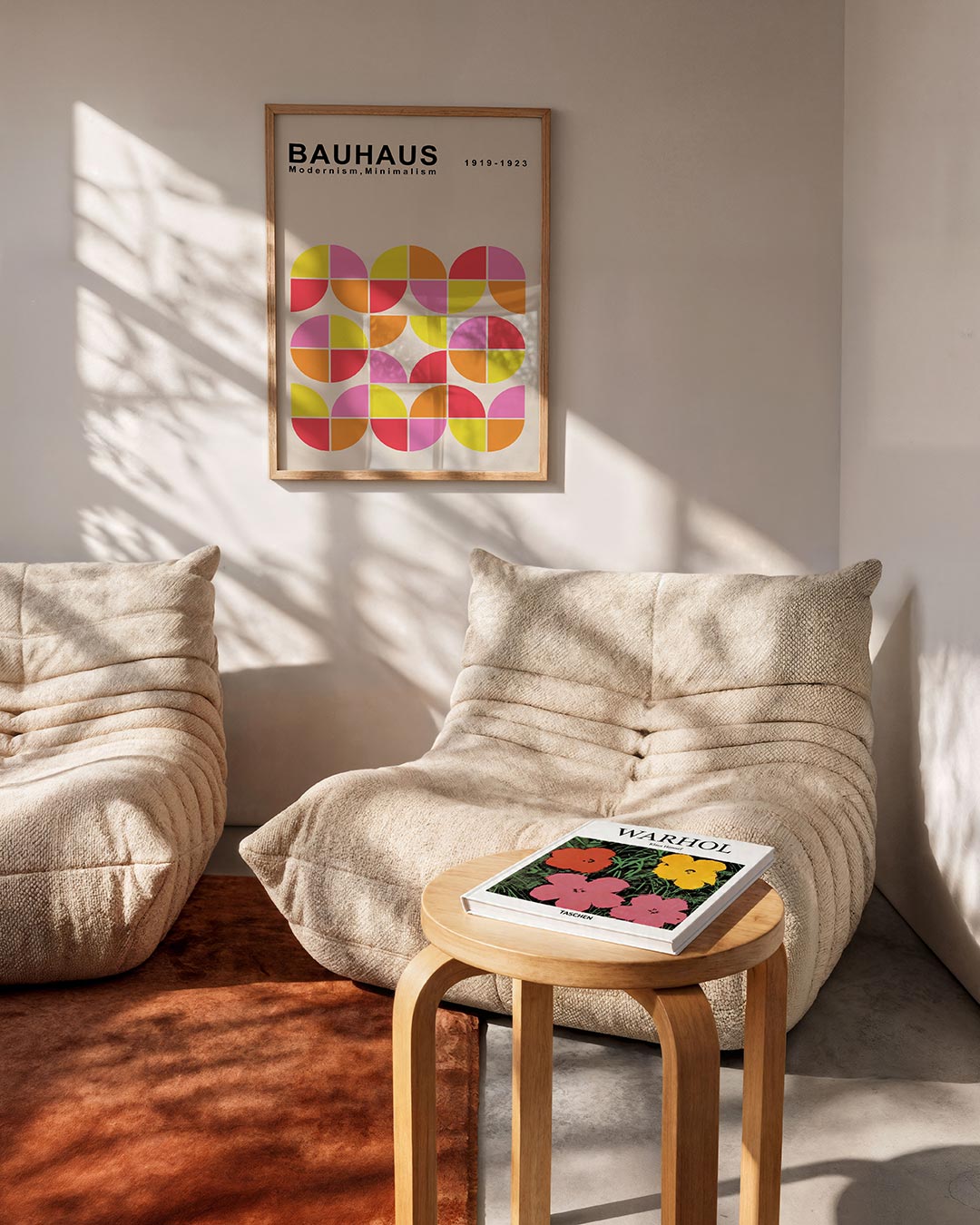 Vormritme en kleur Poster