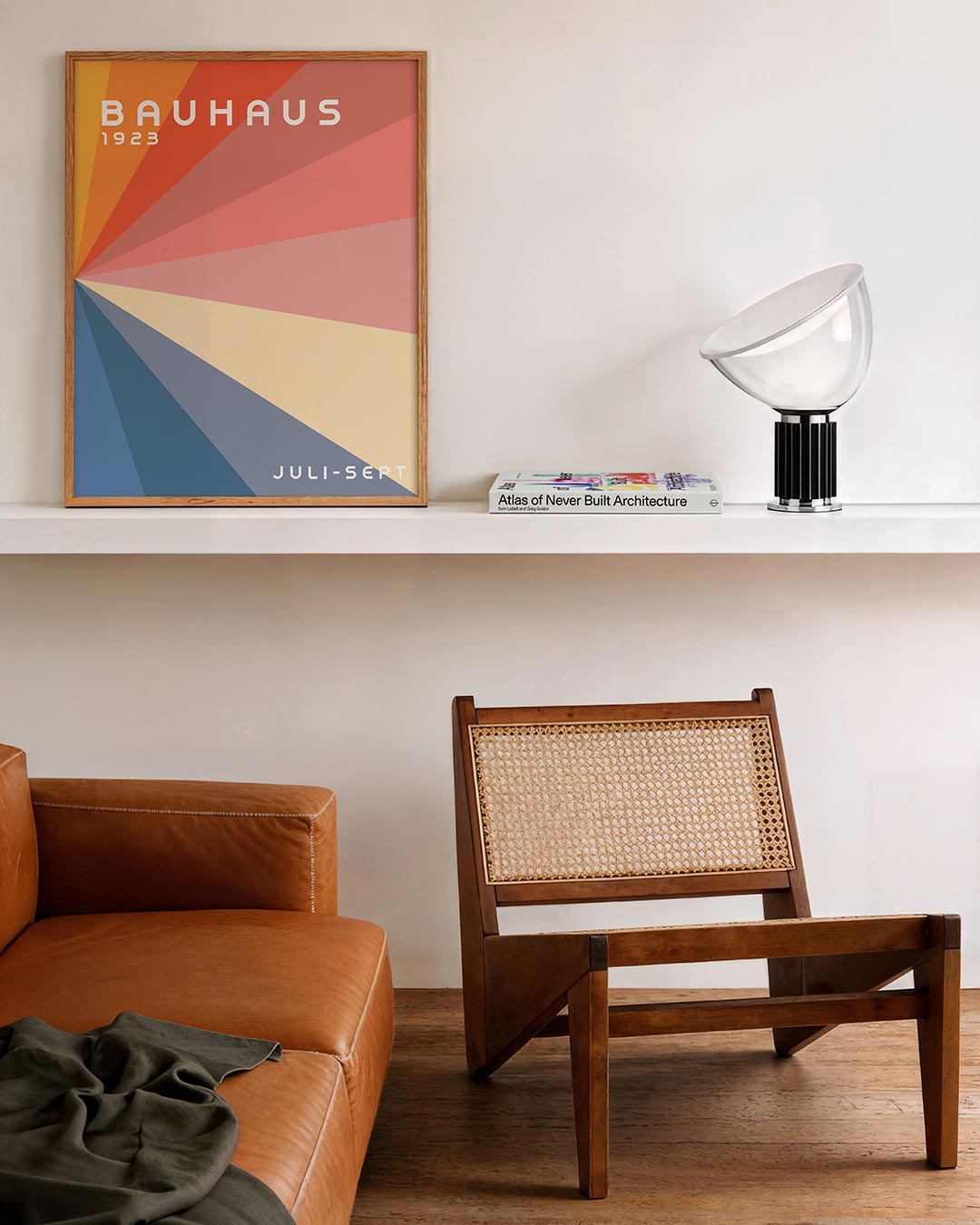 Stralende kleurvlakken Poster