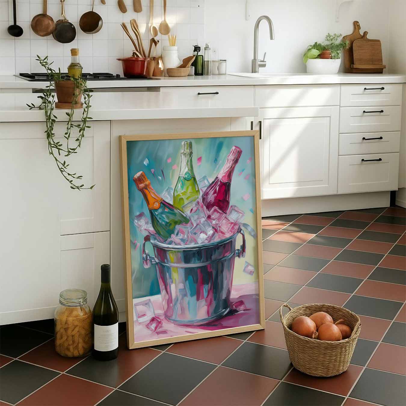 Bubbly Celebration Poster-WallArtistic
