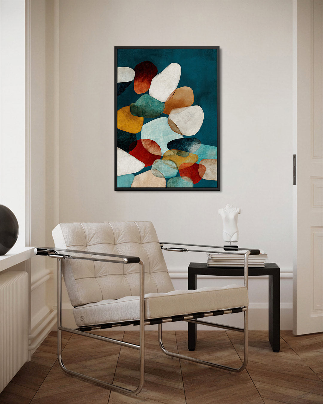 Organische vormen compositie Kunstwerk