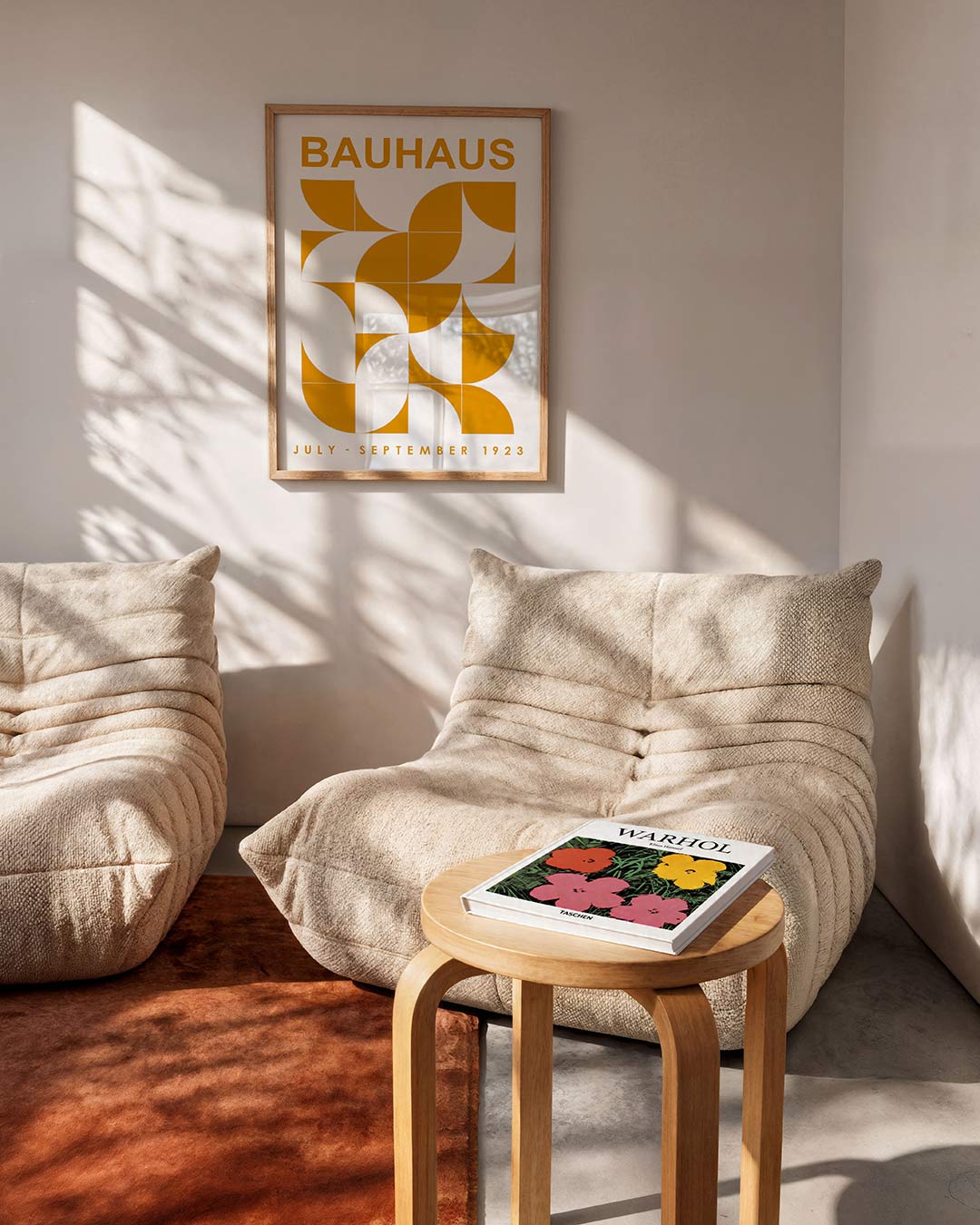 Vormritme en kleur Poster