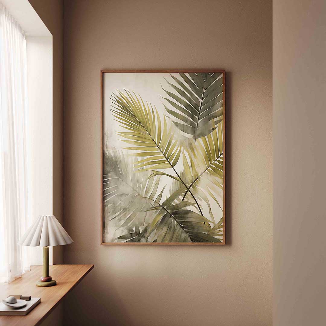 Groene bladeren Poster