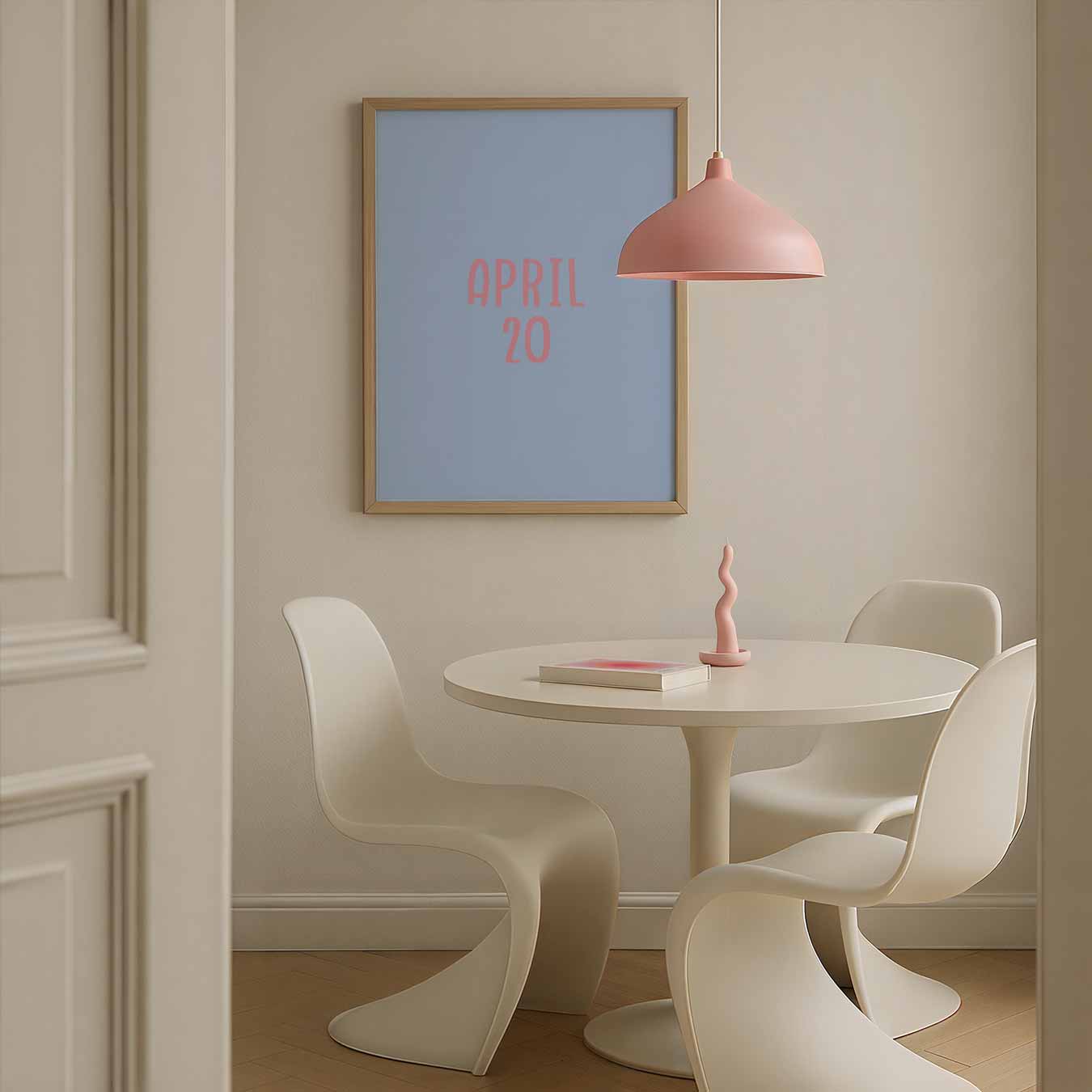 Stijlvolle April Poster-WallArtistic