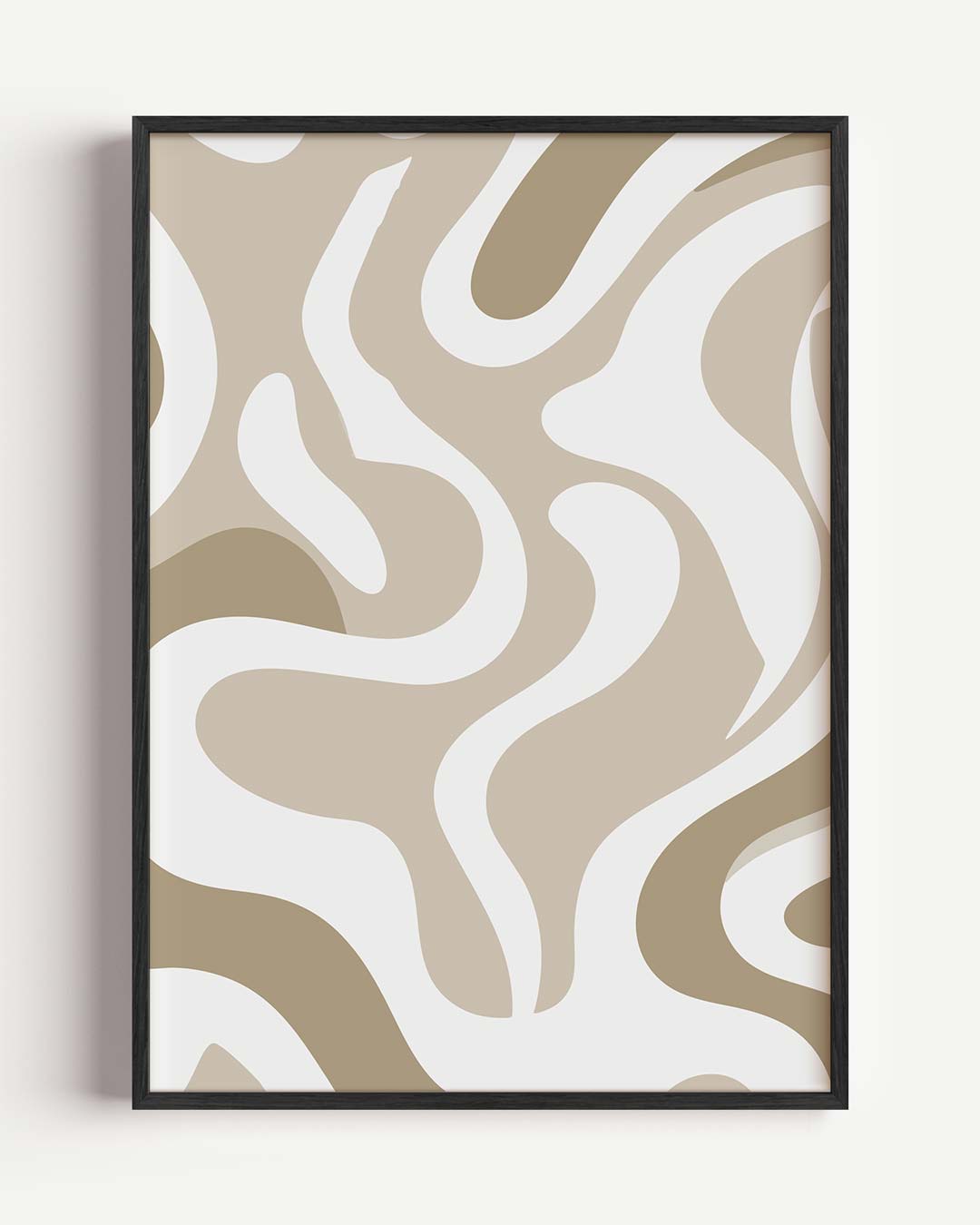 Moderne Abstracte Vormen Poster-WallArtistic