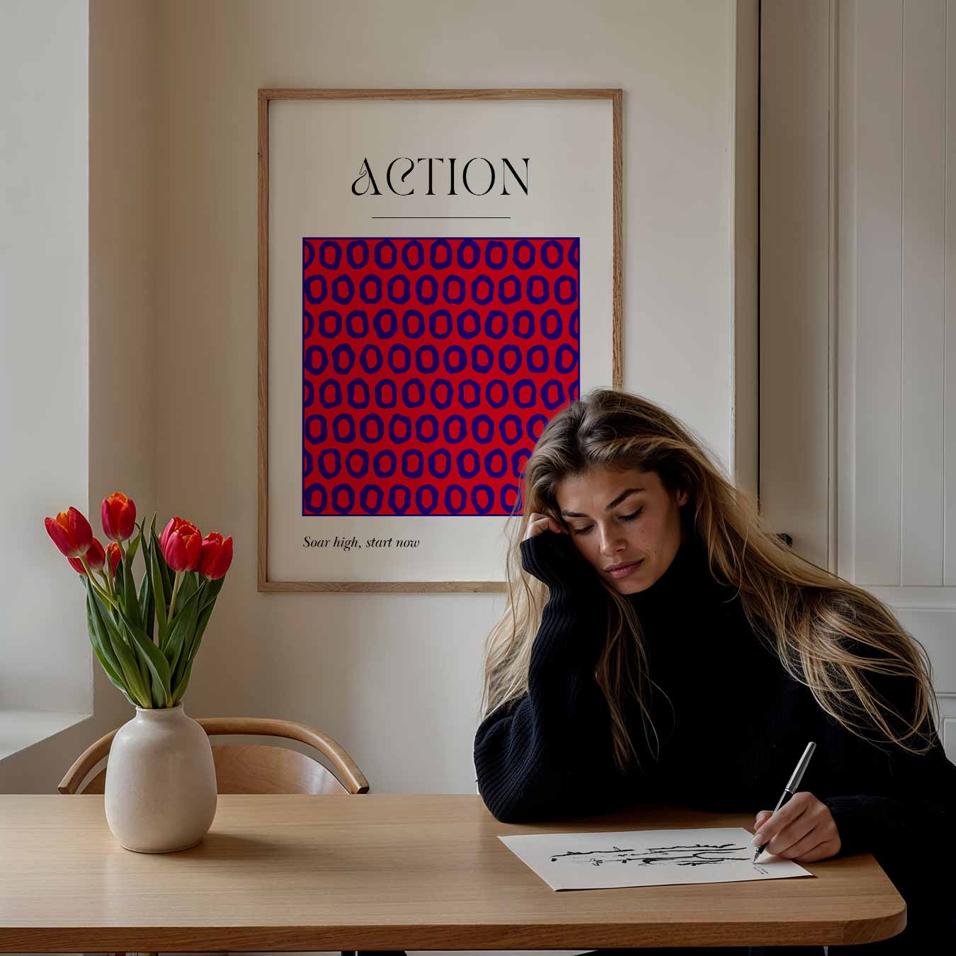 Inspirerende Actieposter-WallArtistic