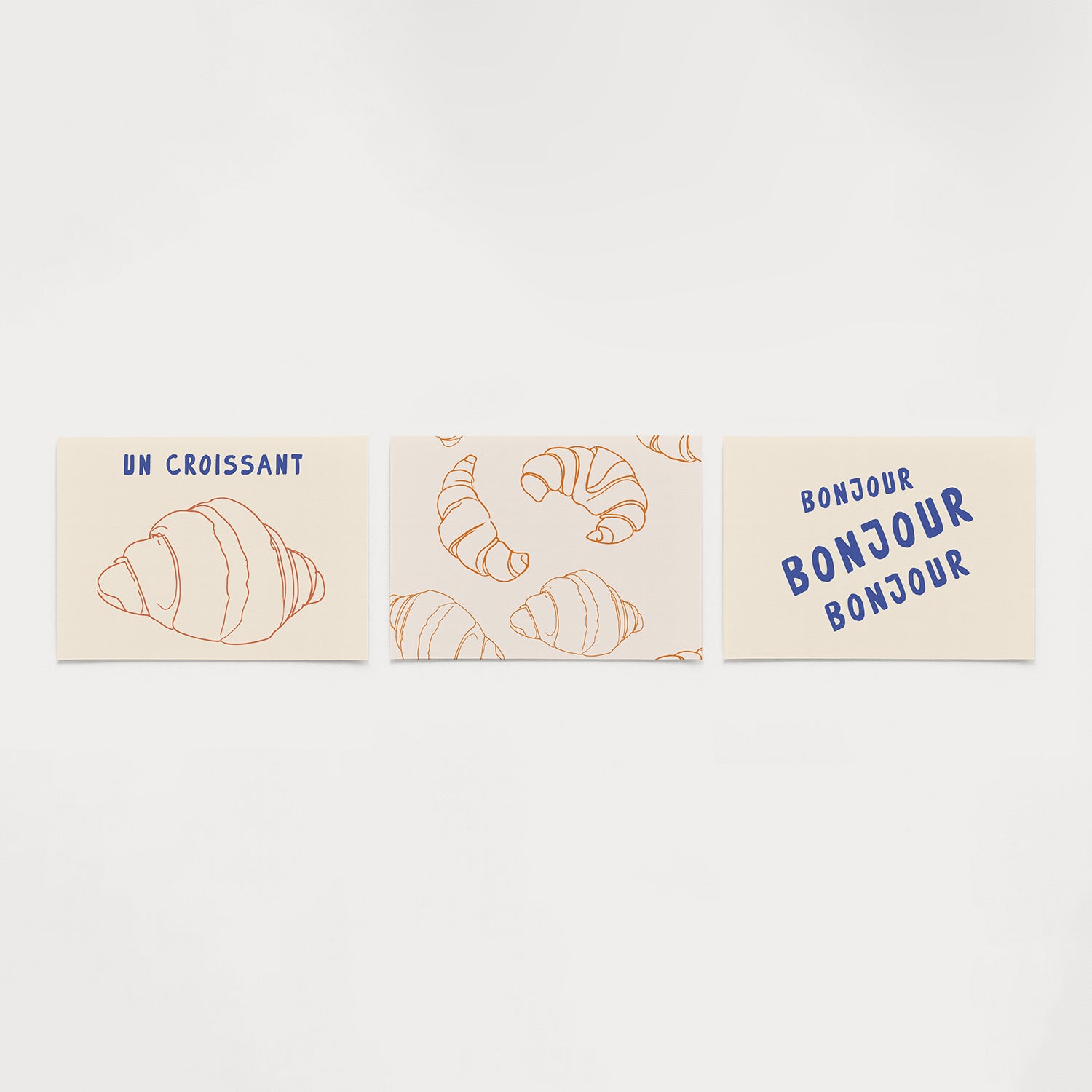 Lijnen en eenvoud Posterset