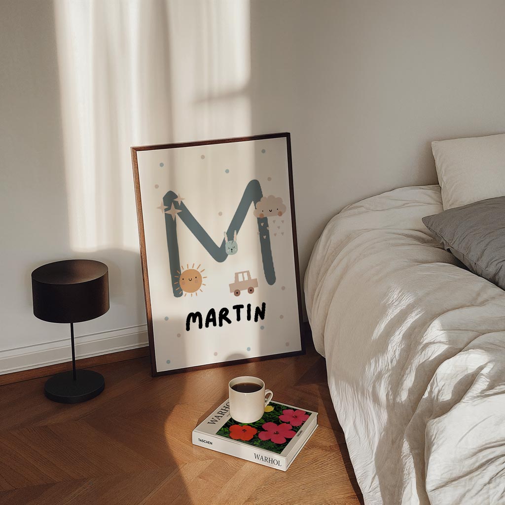 Schattige Kinderkamer Poster-WallArtistic