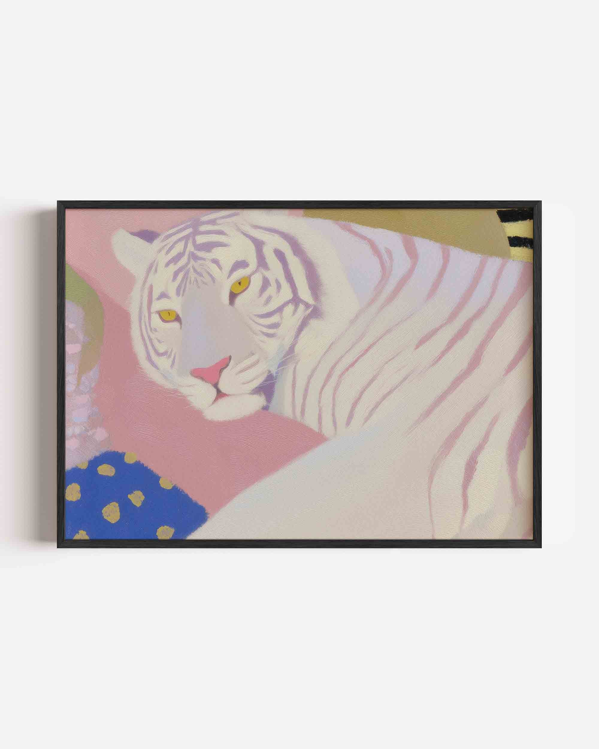 Witte tijger Poster