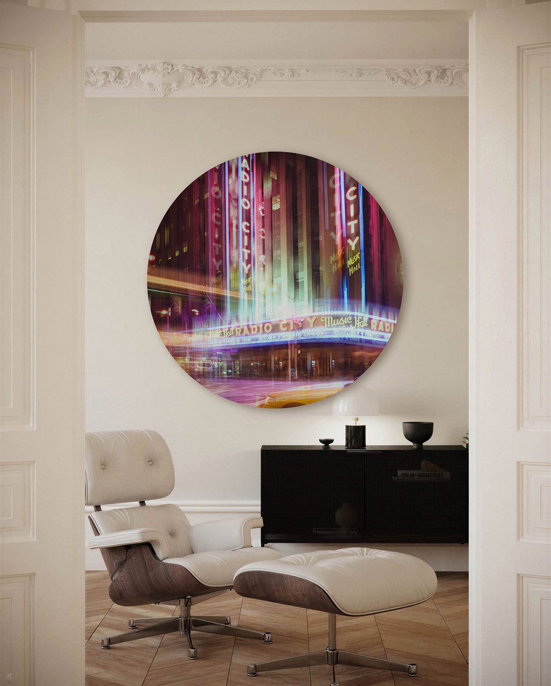 Radio city music hall Muurcirkel